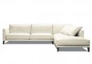 Time Break sectional sofa - Natural white linen