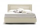 Cassandra storage bed in Stain-resistant white linen