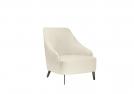 Emilia armchair in stain-resistant linen - natural white