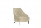 Emilia armchair in stain-resistant linen - natural linen
