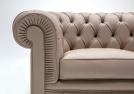 Chester Sofa manufactured with traditional capitonné work handmade by our finest upholsterers