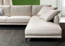 Time Break leather sofa - cm L.318 x D.252 x H.85