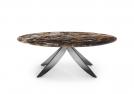 Round Coffee Table with Marble Top - BertO Shop