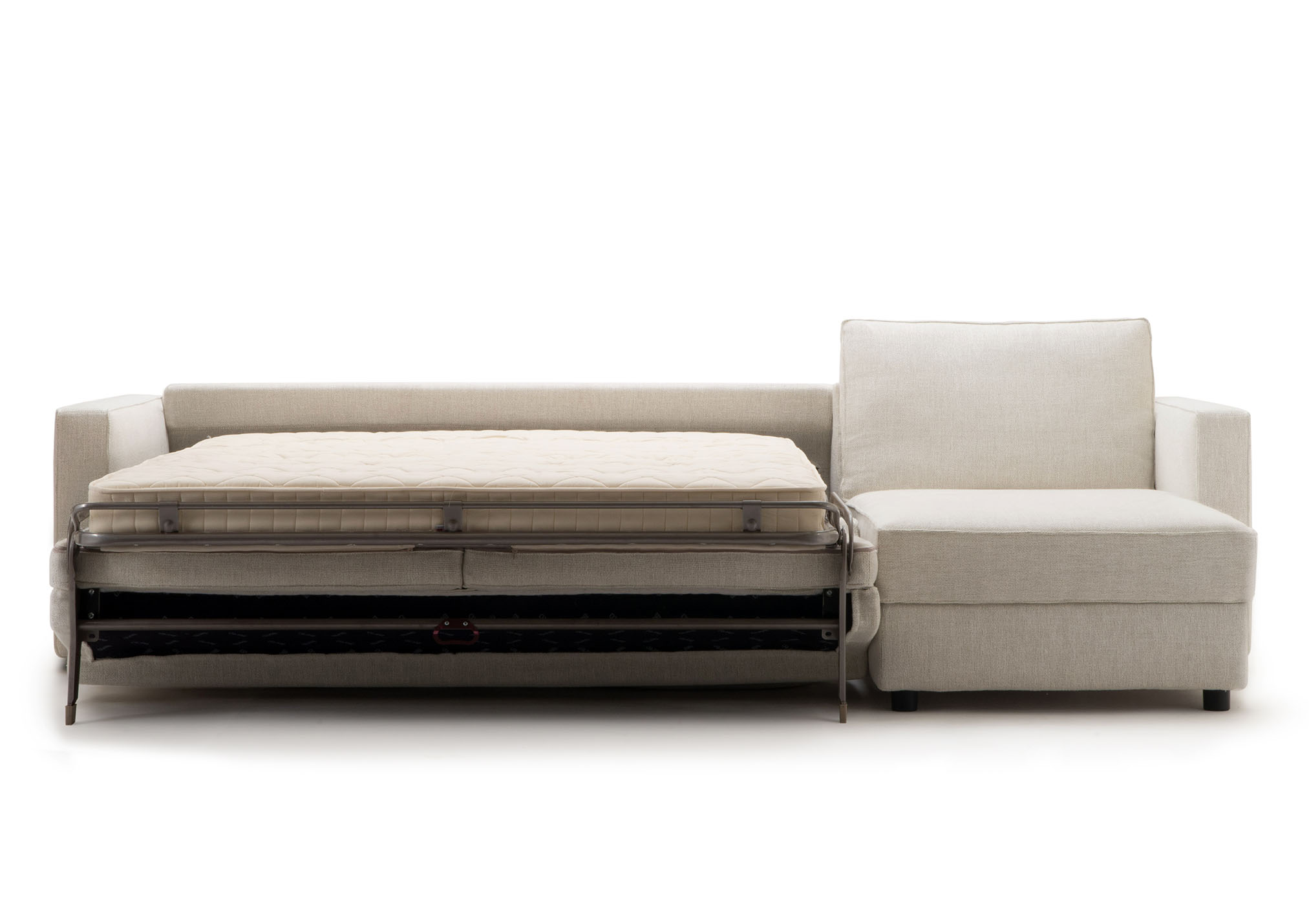 Custom Made Sofa Bed with Chaise Longue Berto Salotti
