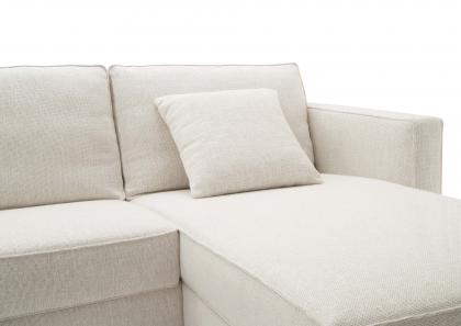 Gulliver sofa bed with Chaise Longue and completely removable fabric cover