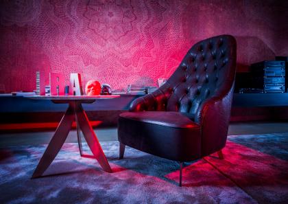 Vaness Design Leather Armchair - #BertoLive 2016