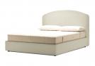 King Size Bed with Fabric Cover - BertO Outlet