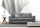 Fabric Sofa Bed with Electric Opening - 3 seater cm L.215 x D.100 x H.90
