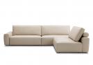 One Piece Frame Leather Sofa - BertO Outlet