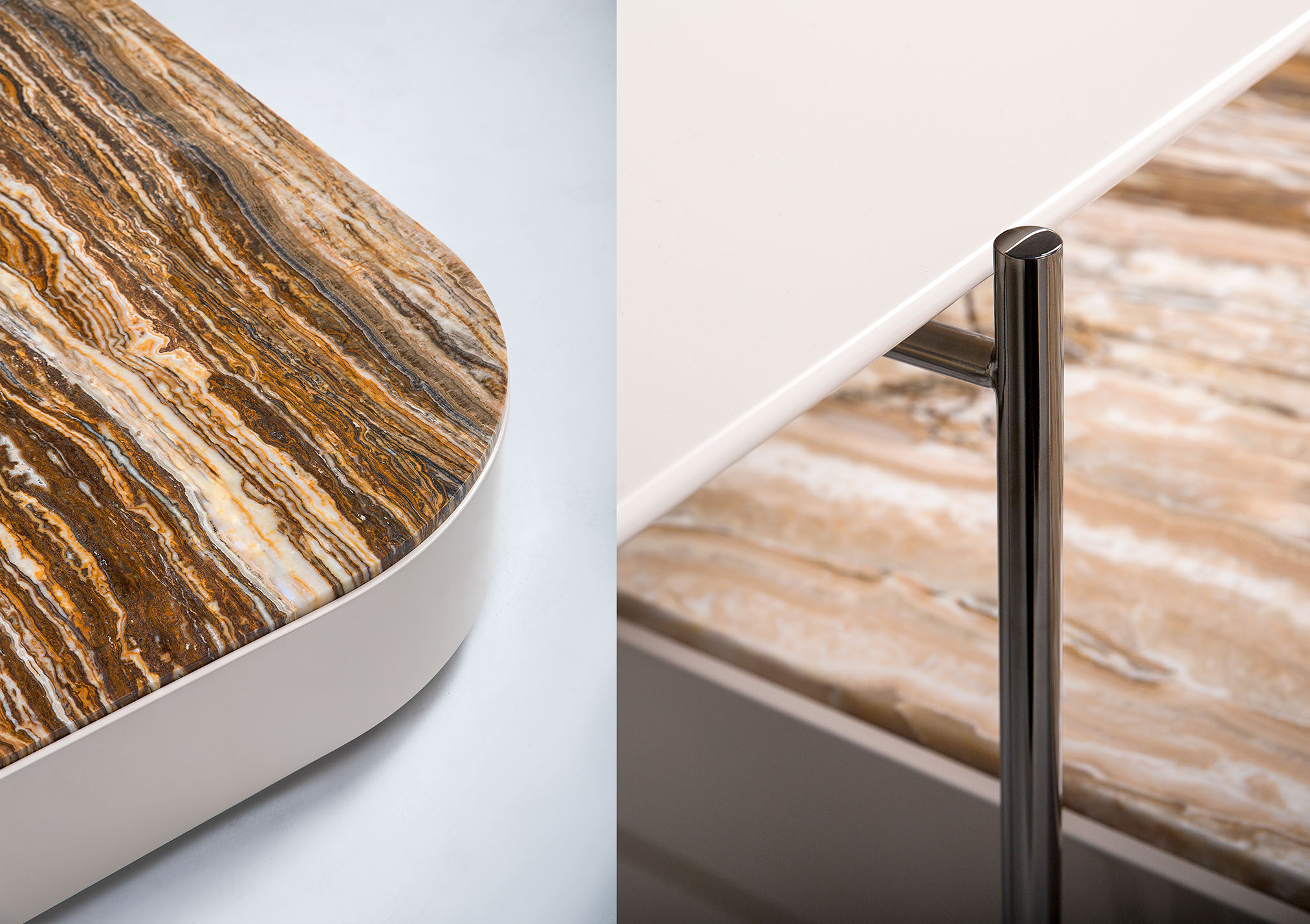 Front Sofa Rectangular Coffee Table Berto Salotti