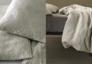 Bed Linen of 100% Linen for a Double Bed - REM Collection