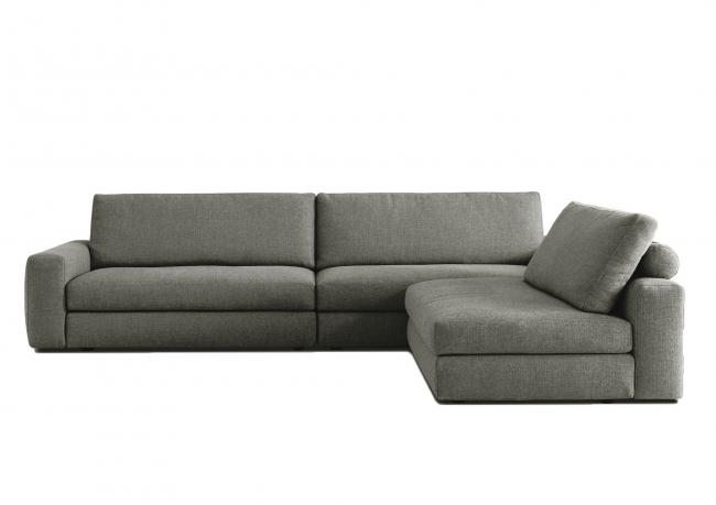 Joey sofa with separate chaise longue - BertO Outlet