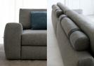 Joey sofa with separate chaise longue - BertO Outlet