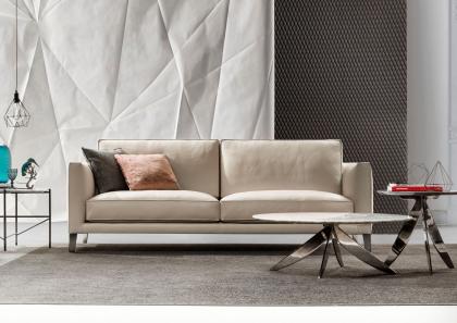 TIME BREAK LEATHER SOFA