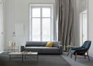Harley custom made sofa with reclining backrest – Berto Salotti