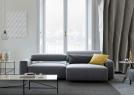 Harley custom made sofa with reclining backrest – Berto Salotti