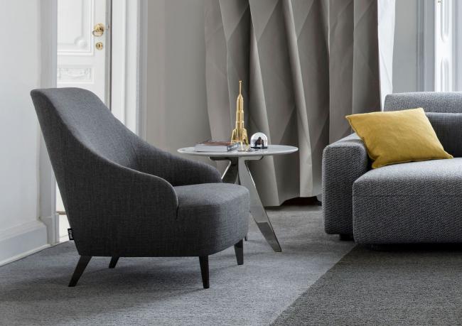 Emilia Modern Armchair - Berto Salotti Emilia Modern Armchair - Berto Salotti