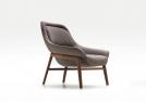 Leather design armchair Hanna sale - BertO Outlet