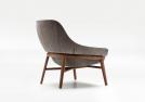 Leather design armchair Hanna sale - BertO Outlet