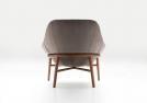 Leather design armchair Hanna sale - BertO Outlet