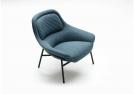 The Hanna armchair has a frame in steel - BertO Outlet