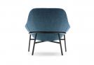 The upholstery of the Hanna armchair is in non-removable fabric - BertO Outlet