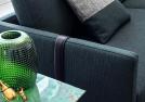 Grey sofa Time Break Seat height 42 cm - BertO 