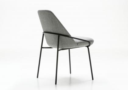Design chair Jackie without armrests - BertO Salotti