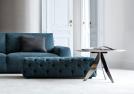 Rectangular Pouffe with Johnny sofa and Circus coffee table - BertO Prima