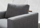 Armchair: cm W.90 x D.98 x H.85  mattress cm 77 x 190 x H.11 - BertO Prima