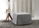 Pouf Bed with wheels mattress cm 77 x D.196 x H.11 - BertO Prima