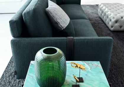 The Dee Dee sofa with a Riff coffee table composition