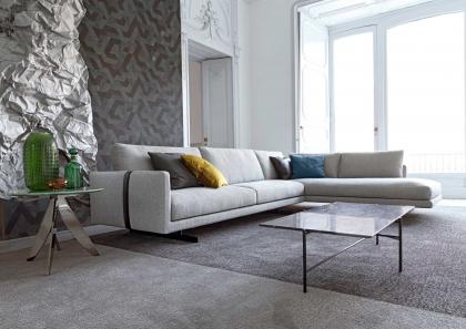 Dee Dee modular sofa set with the Riff and Circus tables from the BertO collection